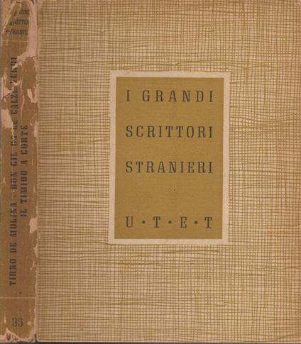 Don Gil da le calze verdi-Il timido a corte - Tirso de Molina - copertina