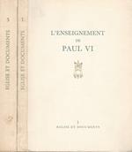 L' enseignement de Paul VI