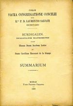 Burdigalen. Nullitatis matrimonII inter illmum dnum javcobum lesbre et dnam caeciliam hanonnet de la grange
