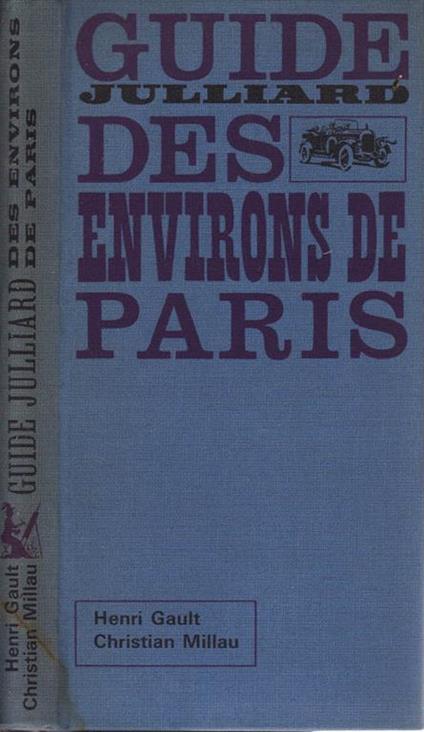 Guide julliard des environs de paris - Henri Gault - copertina