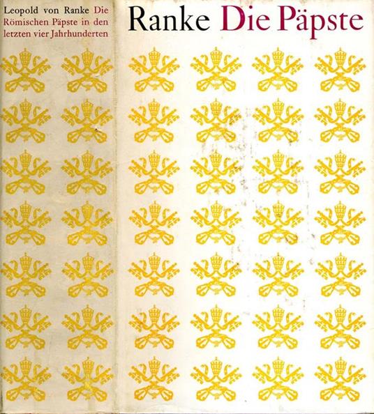 Die Romischen Papste. in die letzten vier jahrunderten - Leopold von Ranke - copertina