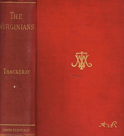 The Virginians Vol. X. The Works Of - William M. Thackeray - copertina