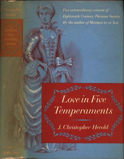 Love in Five Temperaments - J. Christopher Herold - copertina