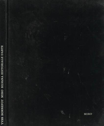 Mirò - Yves Bonnefoy - copertina