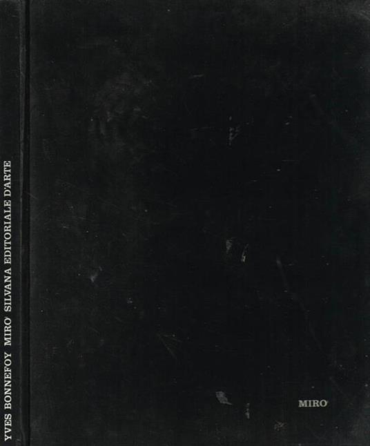 Mirò - Yves Bonnefoy - copertina