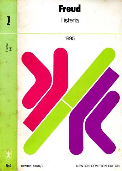 L' Isteria. 1895 - Sigmund Freud - copertina