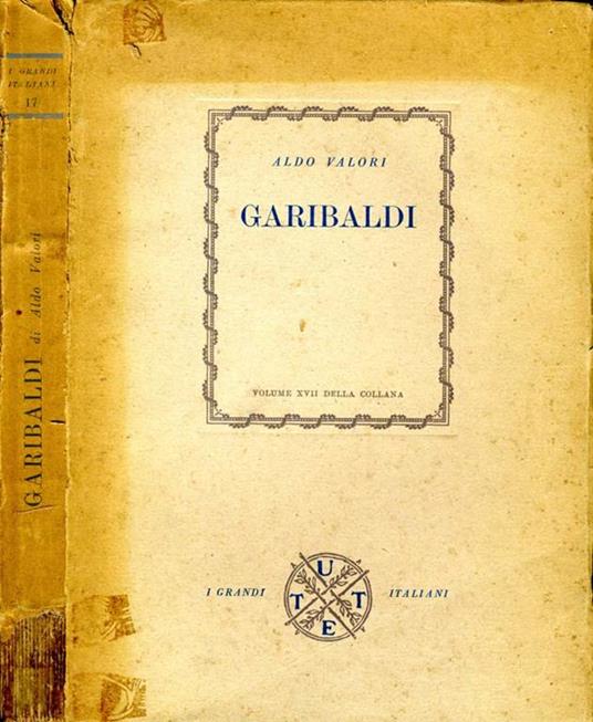 Garibaldi - Aldo Valori - copertina