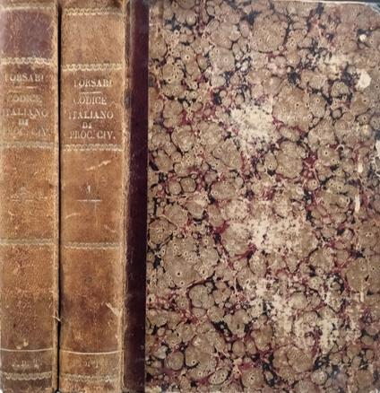 Il Codice Italiano di Procedura Civile - Luigi Borsari - copertina