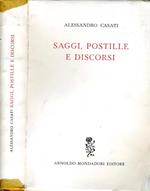 Saggi, Postille e Discorsi