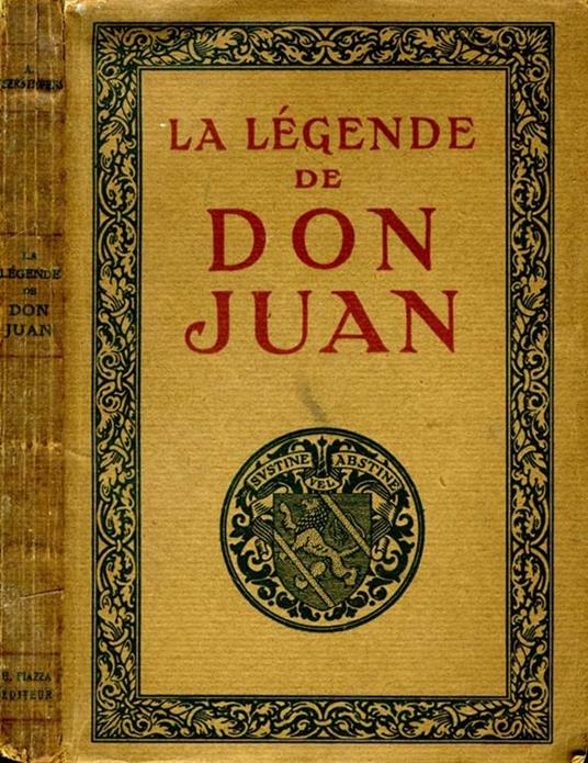 La Legende De Don Juan - Albert T'Serstevens - copertina