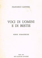 Voci di uomini e di bestie. Poesie romanesche