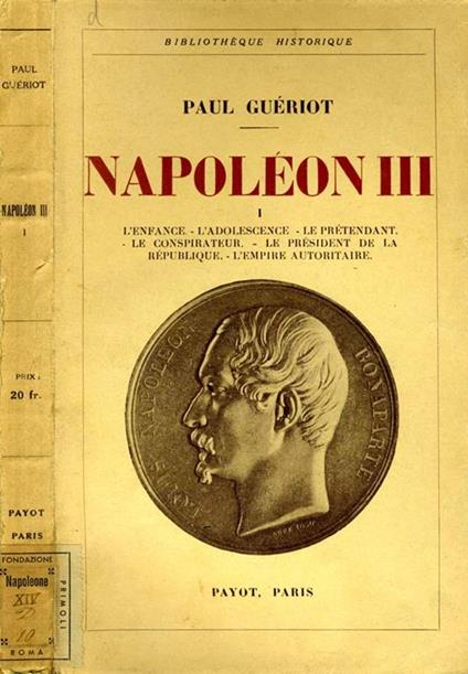 Napoleon III - Paul Guériot - copertina