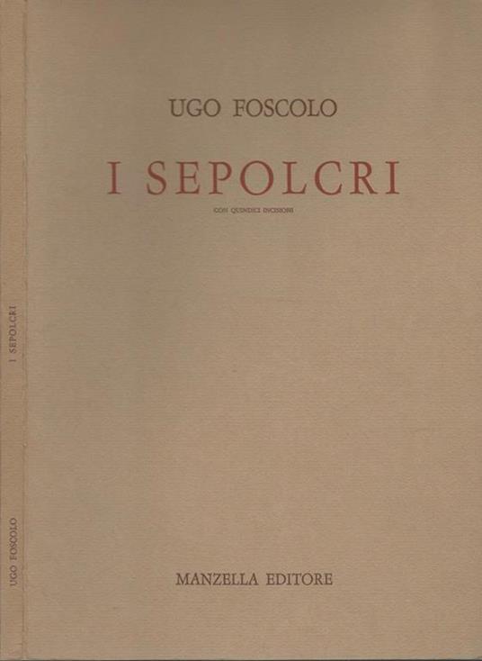 I Sepolcri - Ugo Foscolo - copertina