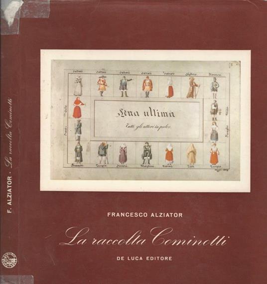 La raccolta Cominotti. Raccolta di Costumi Sardi della Biblioteca Universitaria di Cagliari - Francesco Alziator - copertina