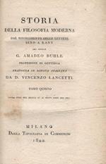 Storia della filosofia moderna, tomo quinto