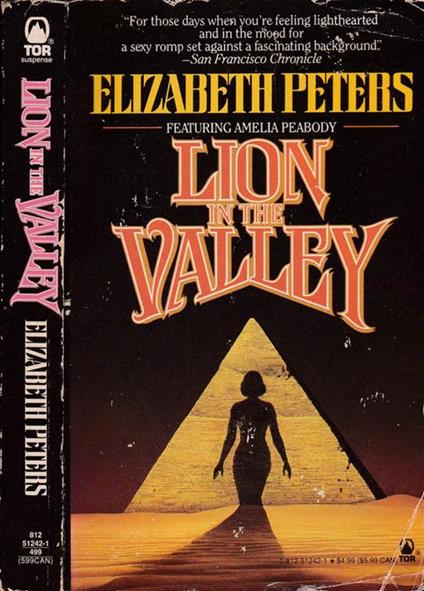 Lion in the valley - Elizabeth Peters - copertina