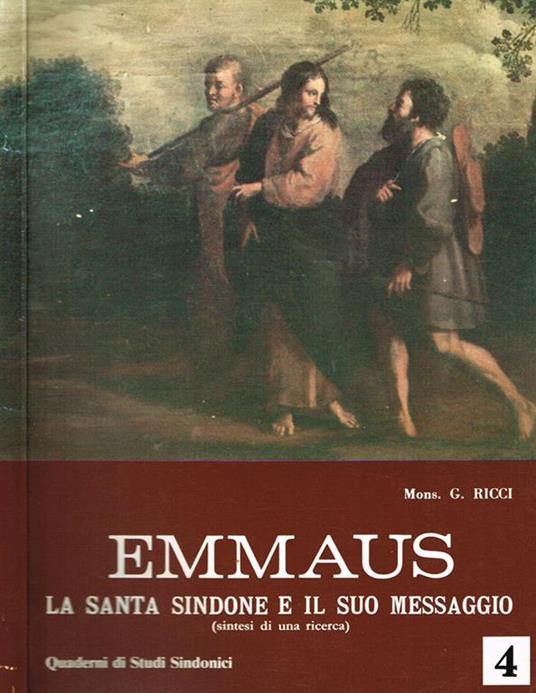 Emmaus. La santa sindone e il suo messaggio - Giulio Ricci - copertina