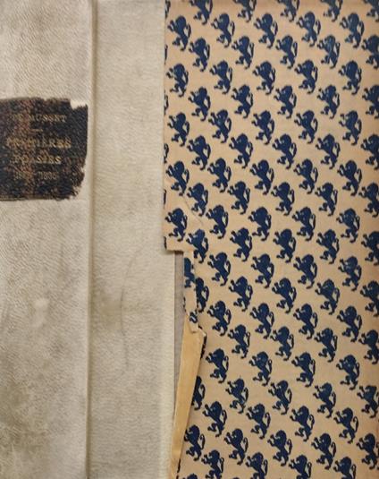 Premieres poesies. 1829 1835 - Alfred de Musset - copertina