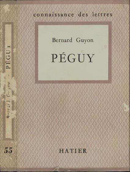 Péguy - Bernard Guyon - copertina