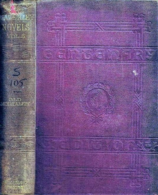 Old Mortality - Walter Scott - copertina