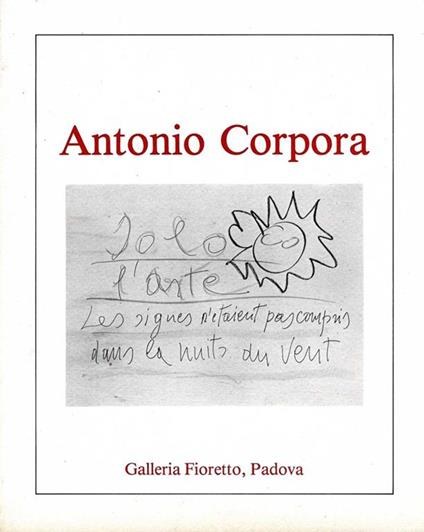 Lo Specchio della Verità. Acquerelli 1985 1986 - Antonio Corpora - copertina