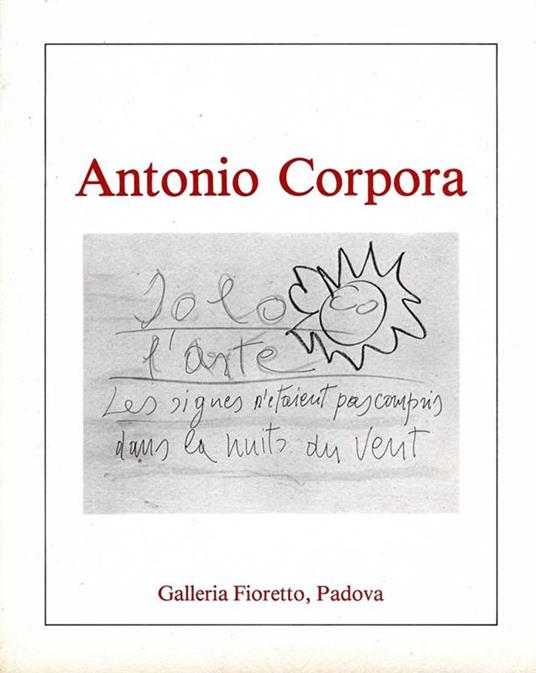 Lo Specchio della Verità. Acquerelli 1985 1986 - Antonio Corpora - copertina