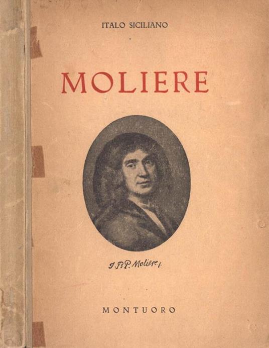 Moliere - Italo Siciliano - copertina