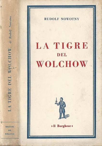 La tigre del Wolchow - Rudolf Nowotny - copertina