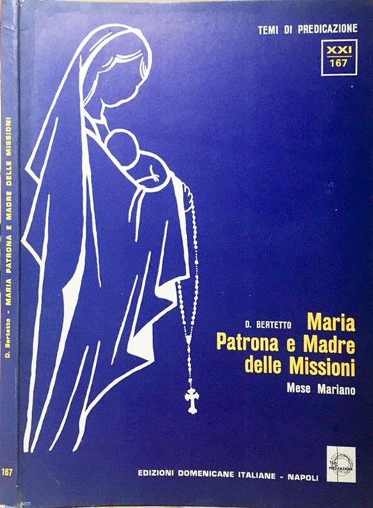 Maria Patrona e Madre delle Missioni. Mese Mariano - Domenico Bertetto - copertina