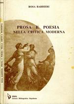 Prosa e Poesia Nella Critica Moderna
