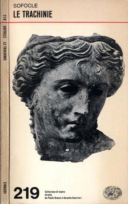 Le Trachinie - Sofocle - copertina
