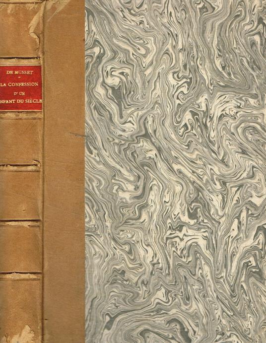 Le Confession d'Un Enfant Du Siecle - Alfred de Musset - copertina