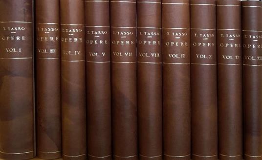 Opere. con le controversie sopra la gerusalemem liberata - Torquato Tasso - copertina