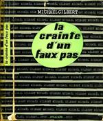 La Crainte d'Un Faux Pas. (fear to tread)