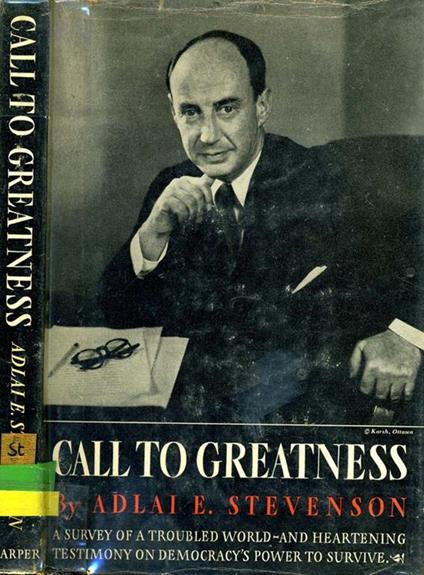 Call To Greatness - Adlai E. Stevenson - copertina