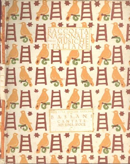 Cantate-Cantates-Cantatas-Ha più foco un sen ferito-Quaderno n. 7 - G. B. Bassani - copertina