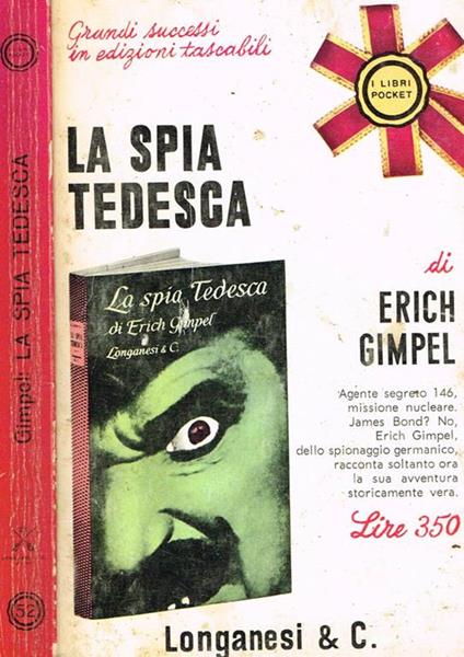 La spia tedesca - Erich Gimpel - copertina