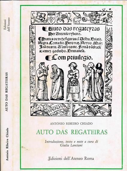 Auto Das Regateiras Vol. 20 - Antonio Ribeiro Chiado - copertina