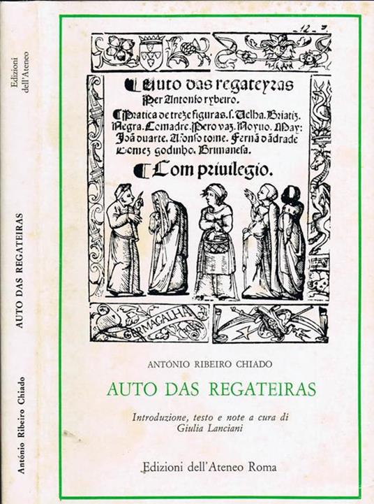 Auto Das Regateiras Vol. 20 - Antonio Ribeiro Chiado - copertina