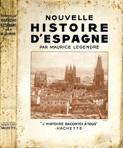 Nouvelle Histoire d'Espagne - Maurice Legendre - copertina