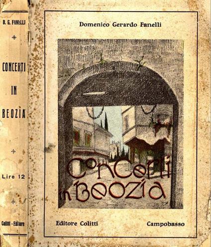 Concerti in Beozia - Domenico Gerardo Fanelli - copertina