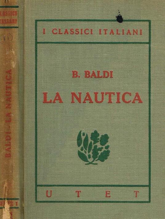 La nautica - Bernardino Baldi - copertina