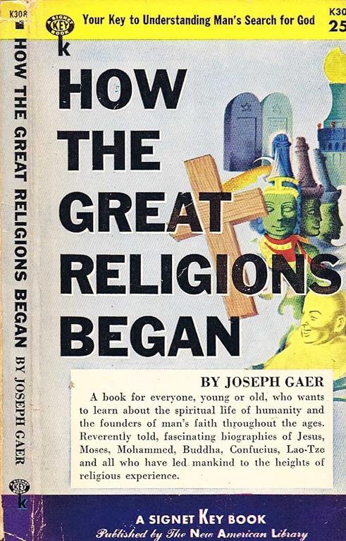 How the Great Religions Began - Joseph Gaer - copertina