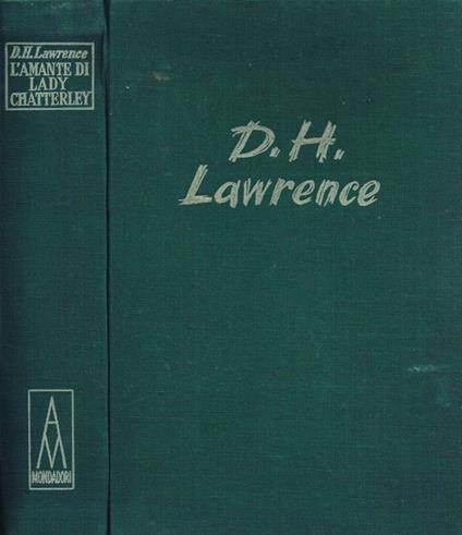 L' Amante di Lady Chatterley - David Herbert Lawrence - copertina