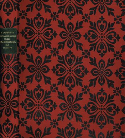 Osterreichische maler vom biedermeier zur moderne - Bruno Grimschitz - copertina