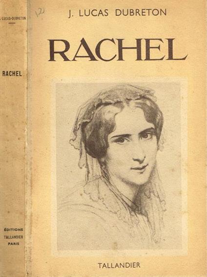 Rachel - J.Lucas Dubreton - copertina
