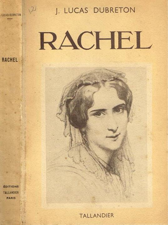 Rachel - J.Lucas Dubreton - copertina