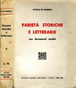 Varietà storiche e letterarie