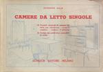 Camere da letto singole. 24 Progetti originali di camere da letto per signorina-scapoli-ragazzi-camere d'albergo-24 Tavole dei particolari costruttivi in scala