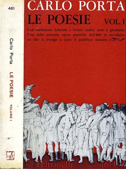 Le Poesie - Carlo Porta - copertina